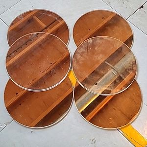 6 round table mirrors